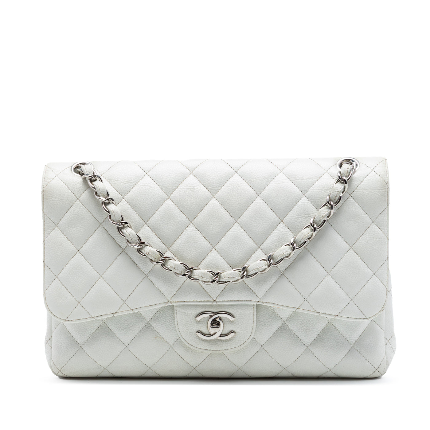 Jumbo Classic Caviar Double Flap - Image 1