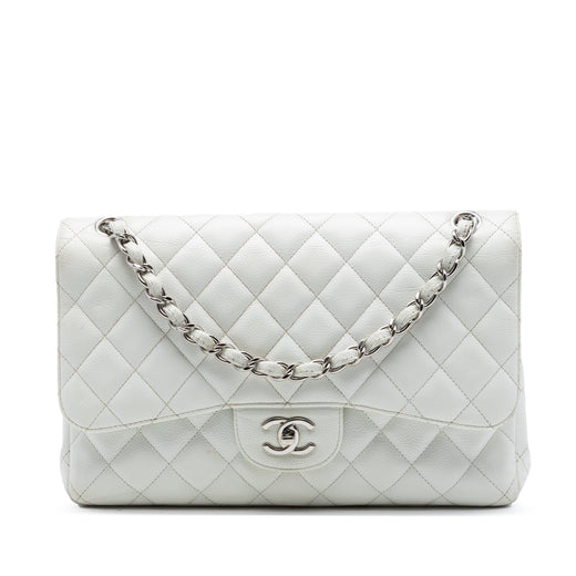 Jumbo Classic Caviar Double Flap - Image 1
