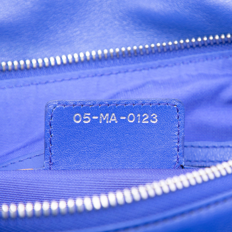Medium Lambskin Cannage Polochon Granville Satchel - Image 5