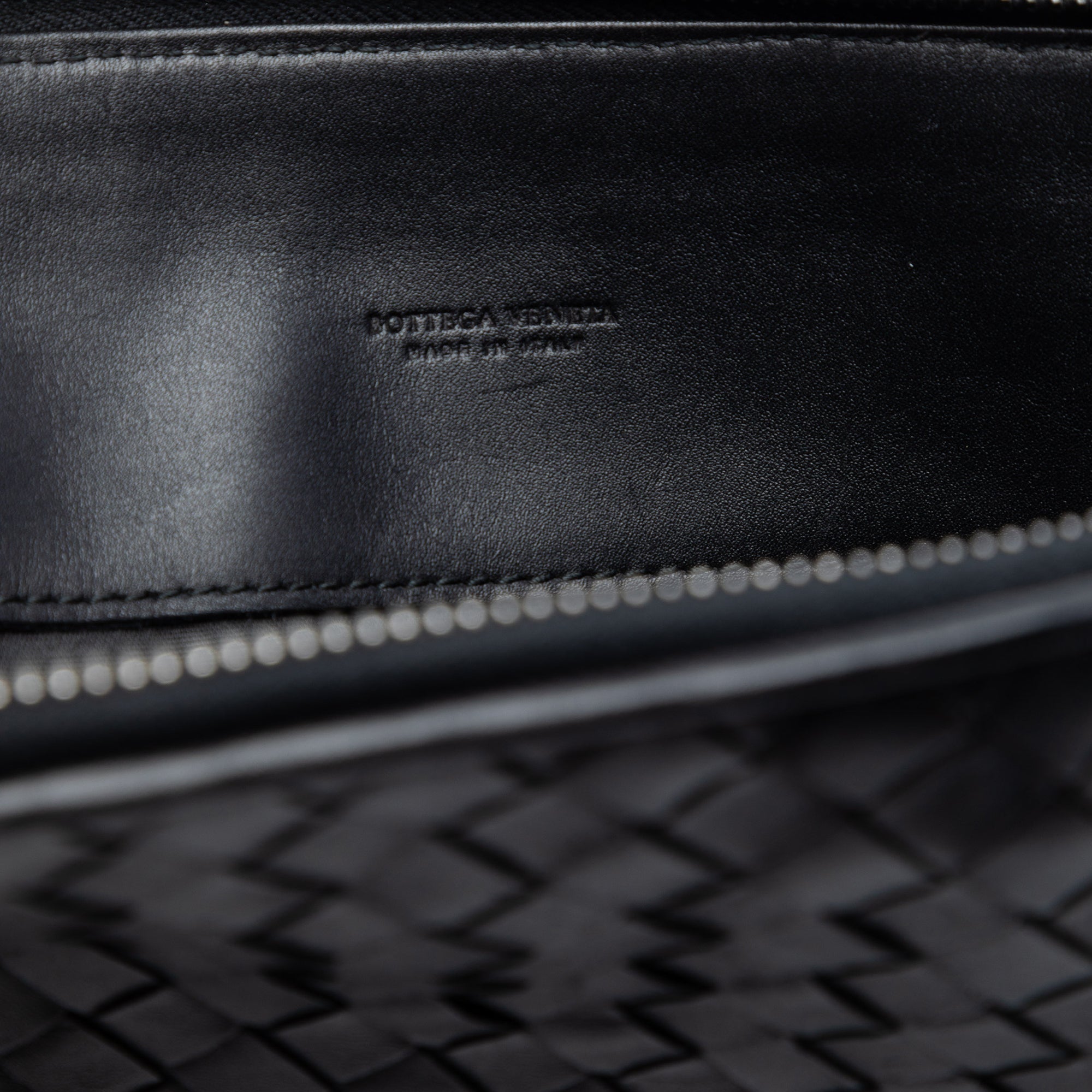 Large Nappa Intrecciato Zip Pouch - Image 5