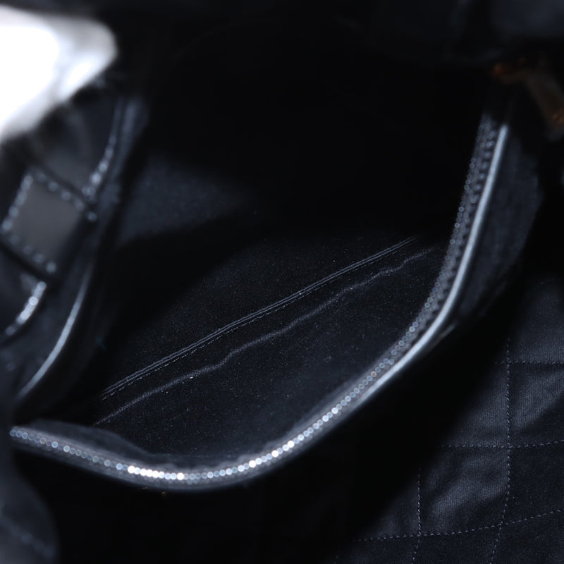 Small Shiny Quilted Calfskin 22 Backpack - Image 6
