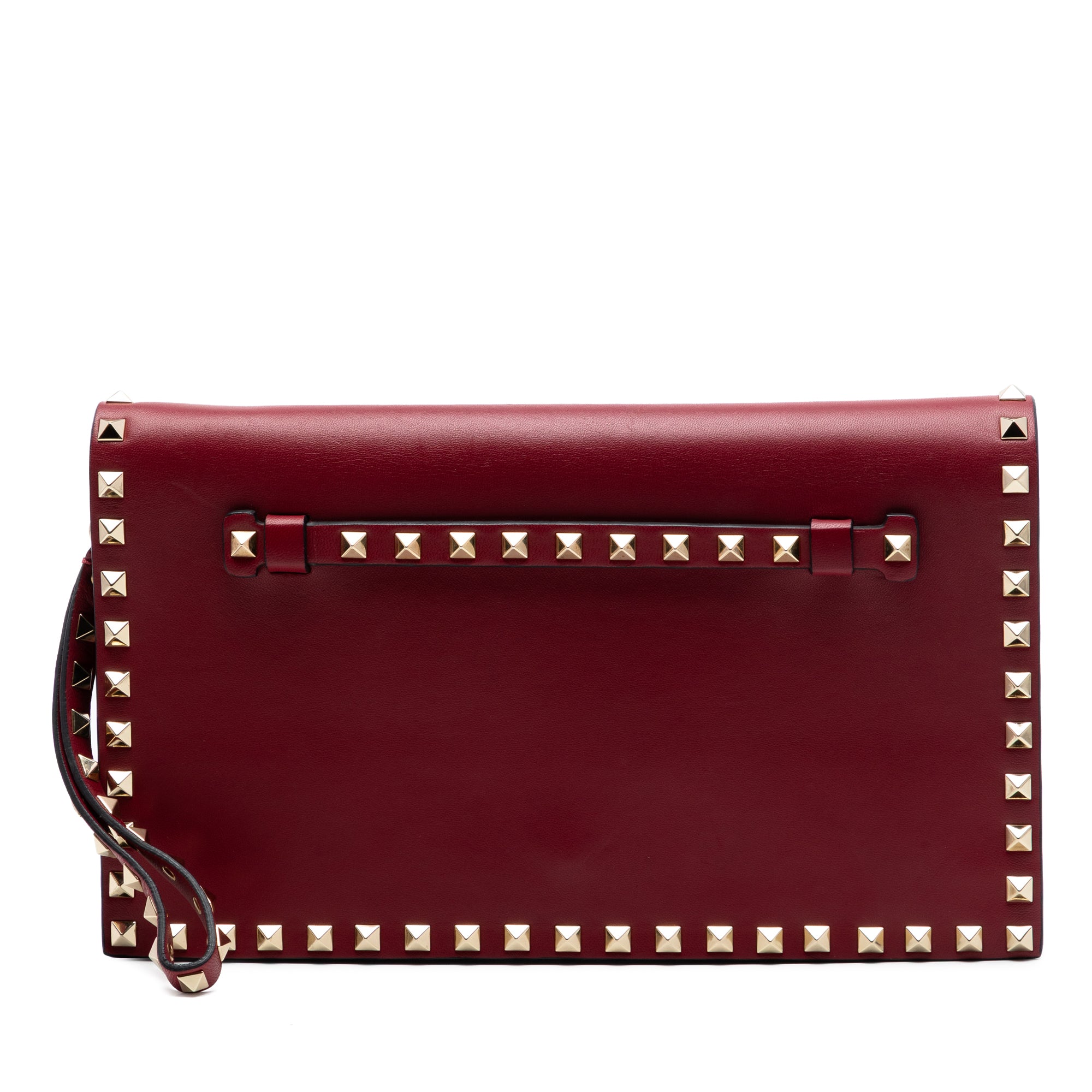 Nappa Rockstud Wristlet Clutch - Image 1