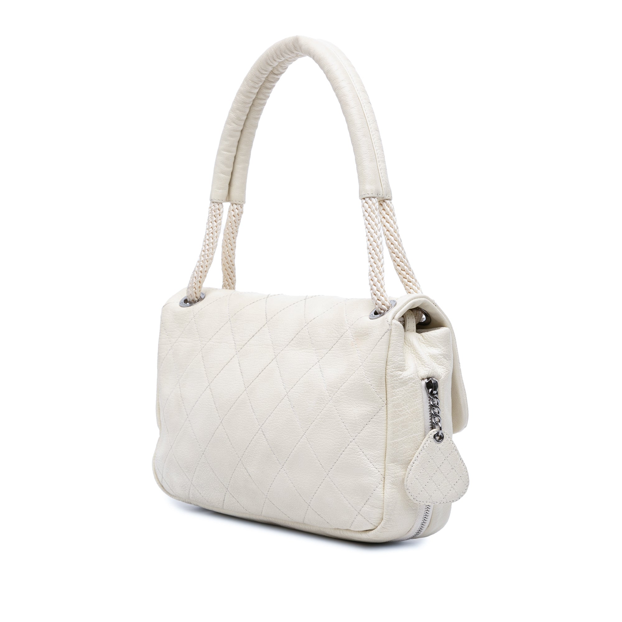 Quilted Calfskin Expandable Zip Yacht Flap - Image 2
