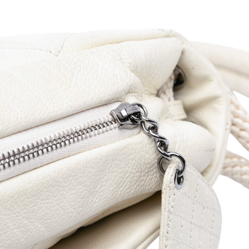 Quilted Calfskin Expandable Zip Yacht Flap - Image 9