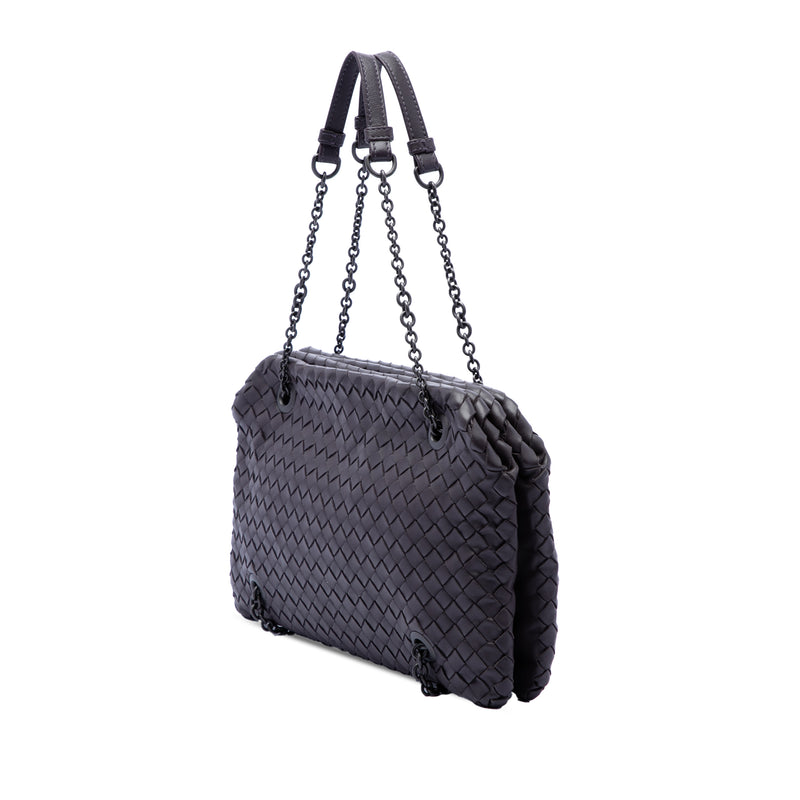 Nappa Intrecciato Duo Shoulder Bag - Image 2