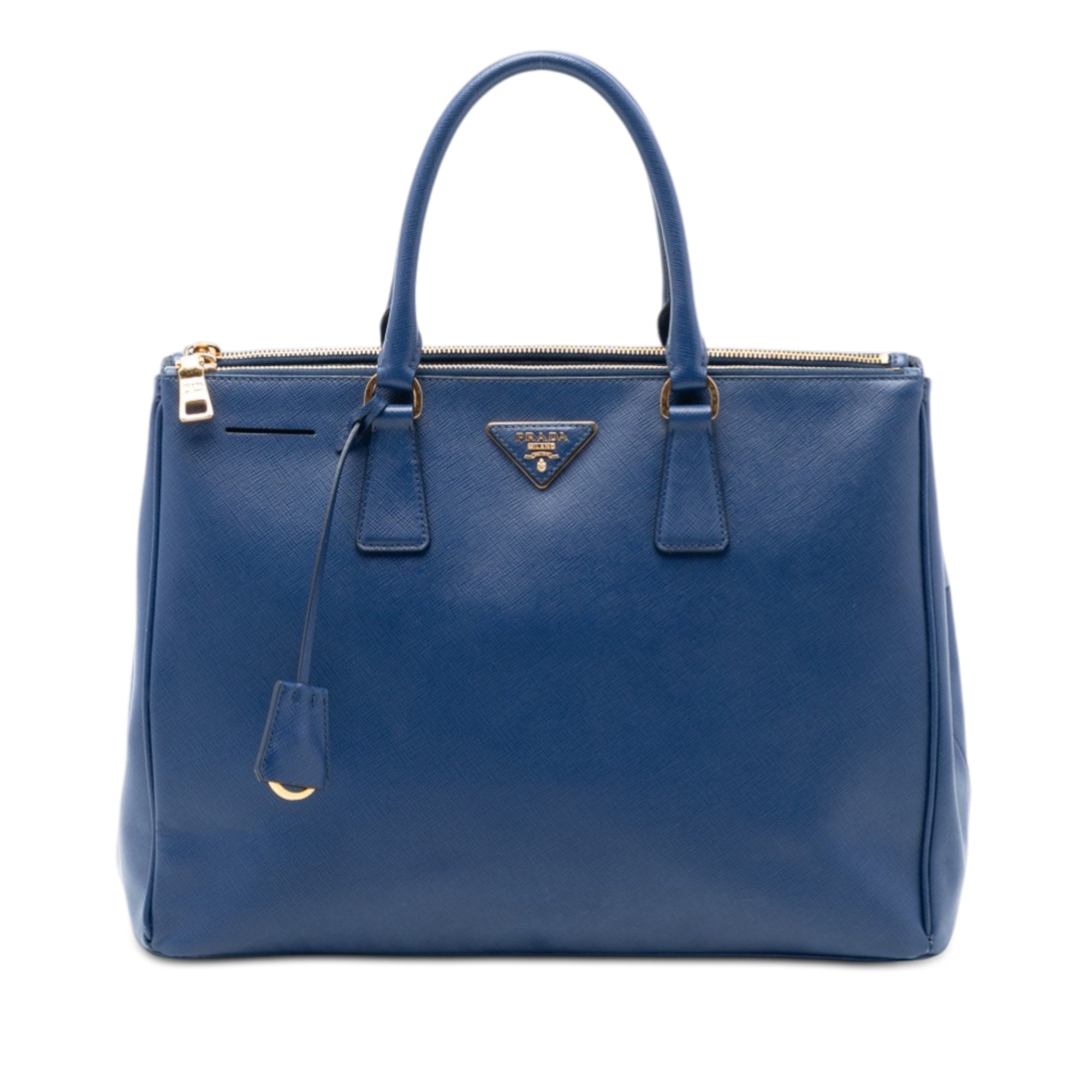 Large Saffiano Lux Galleria Double Zip Tote - Image 1