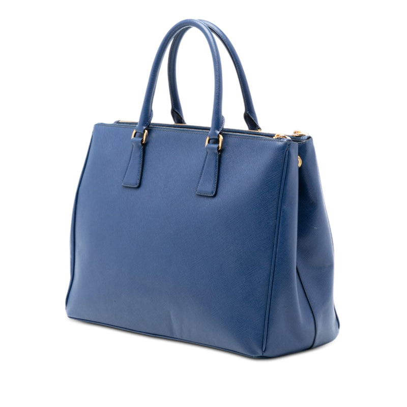 Large Saffiano Lux Galleria Double Zip Tote - Image 2