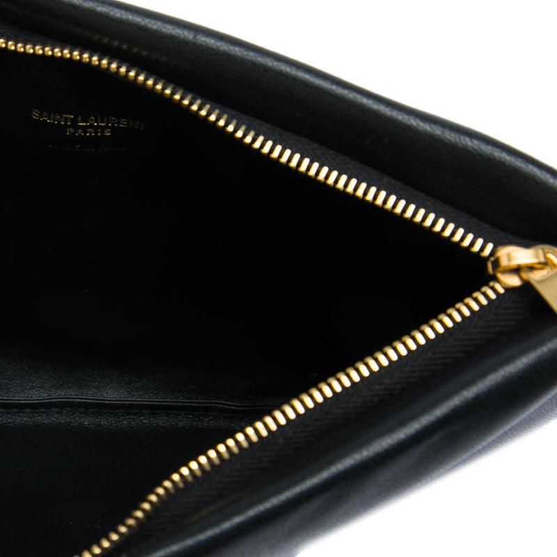 Small Lambskin Calypso Zipped Pouch - Image 4
