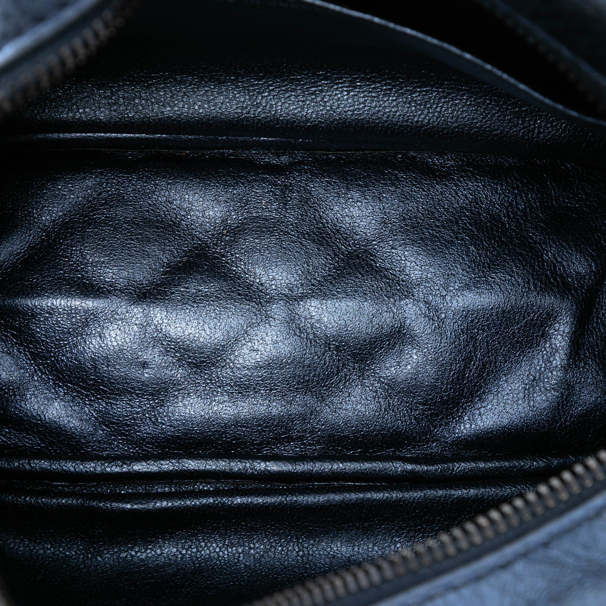 Small Metallic Quilted Aged Calfskin Reissue Camera Bag - Image 4