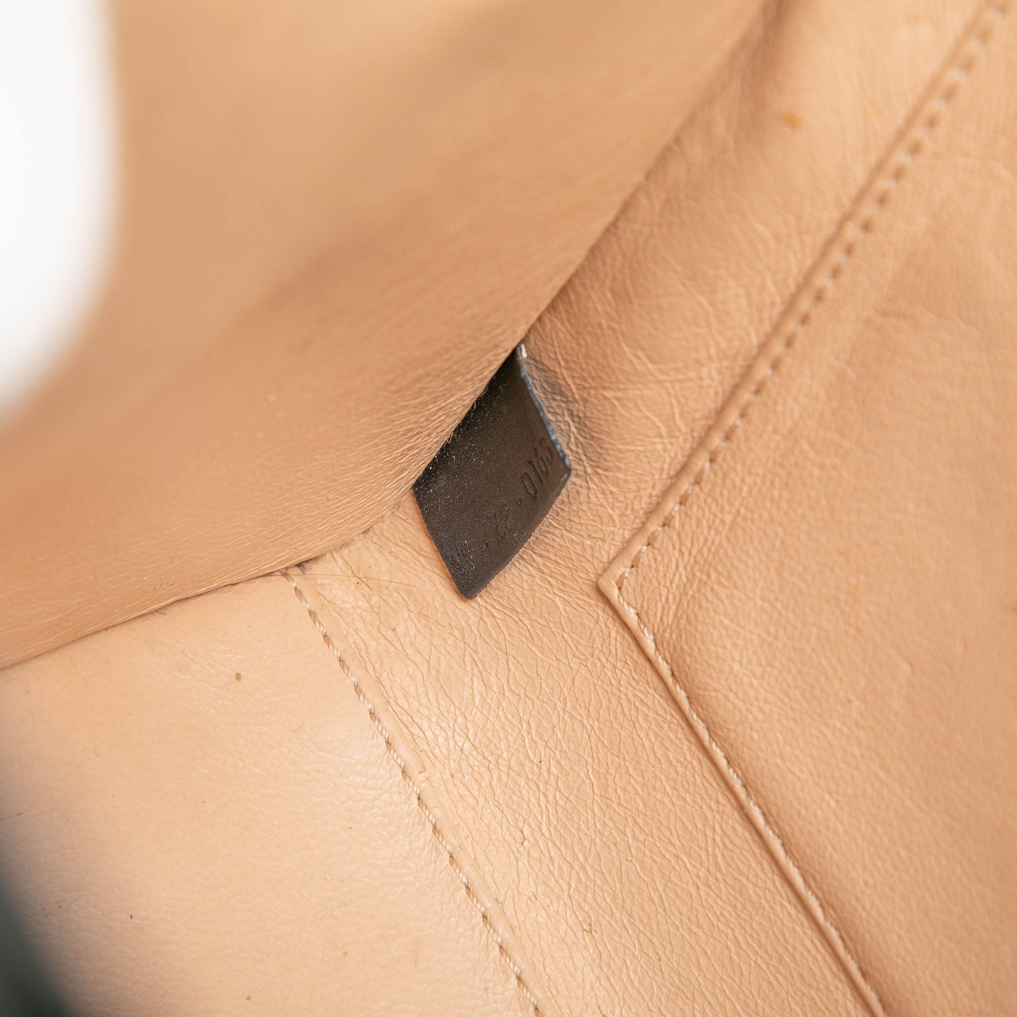 Nano Tricolor Leather Luggage Tote - Image 6