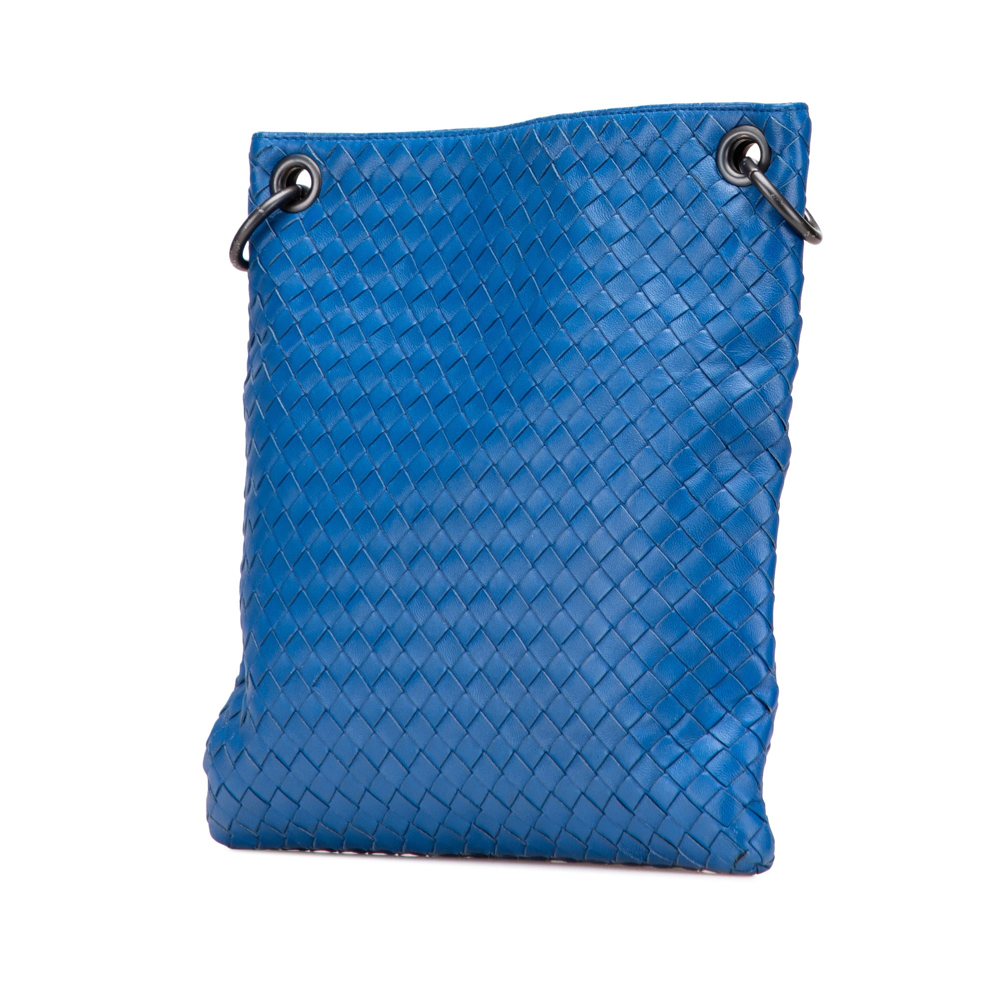 Leather Intrecciato Crossbody - Image 2