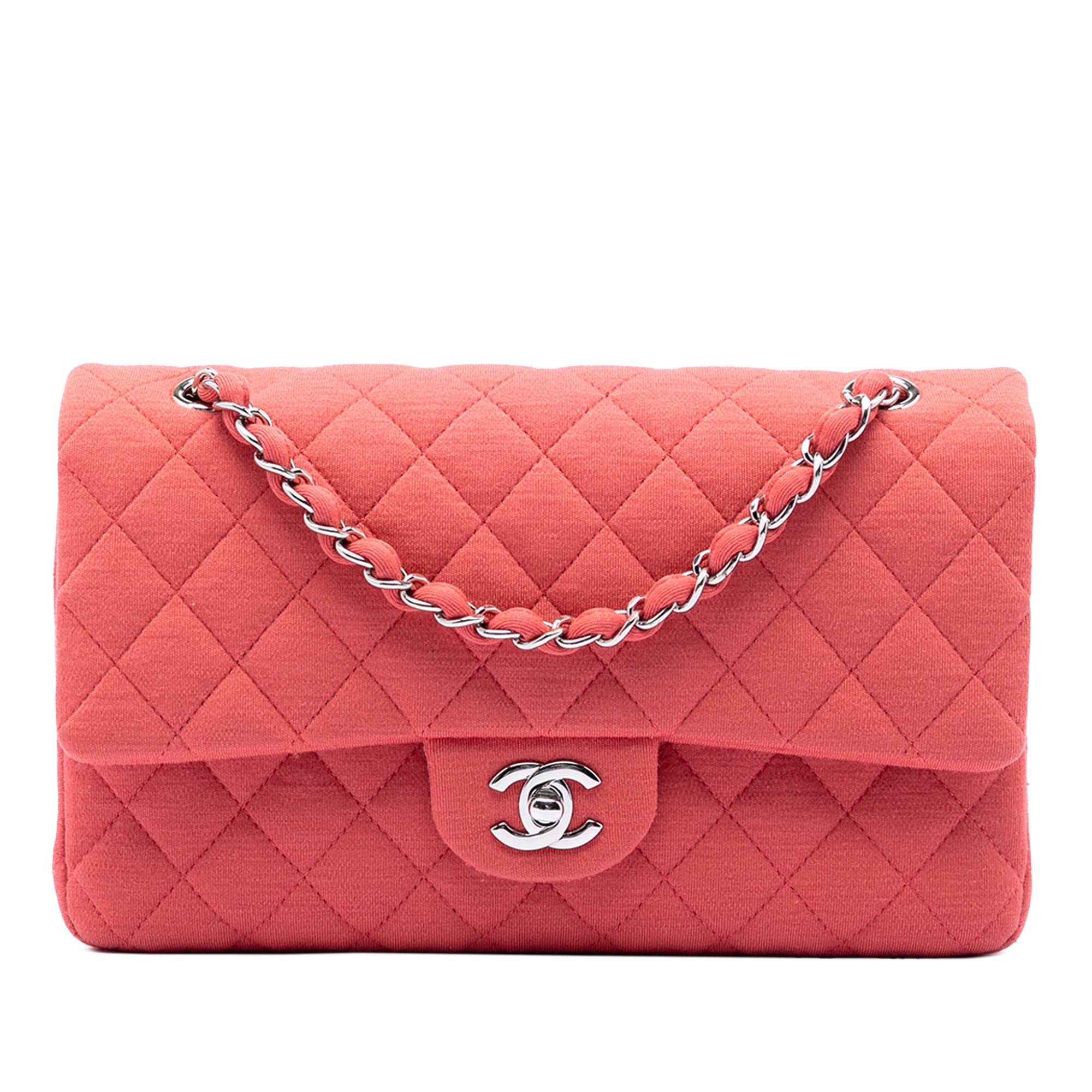 Medium Classic Jersey Double Flap - Image 1