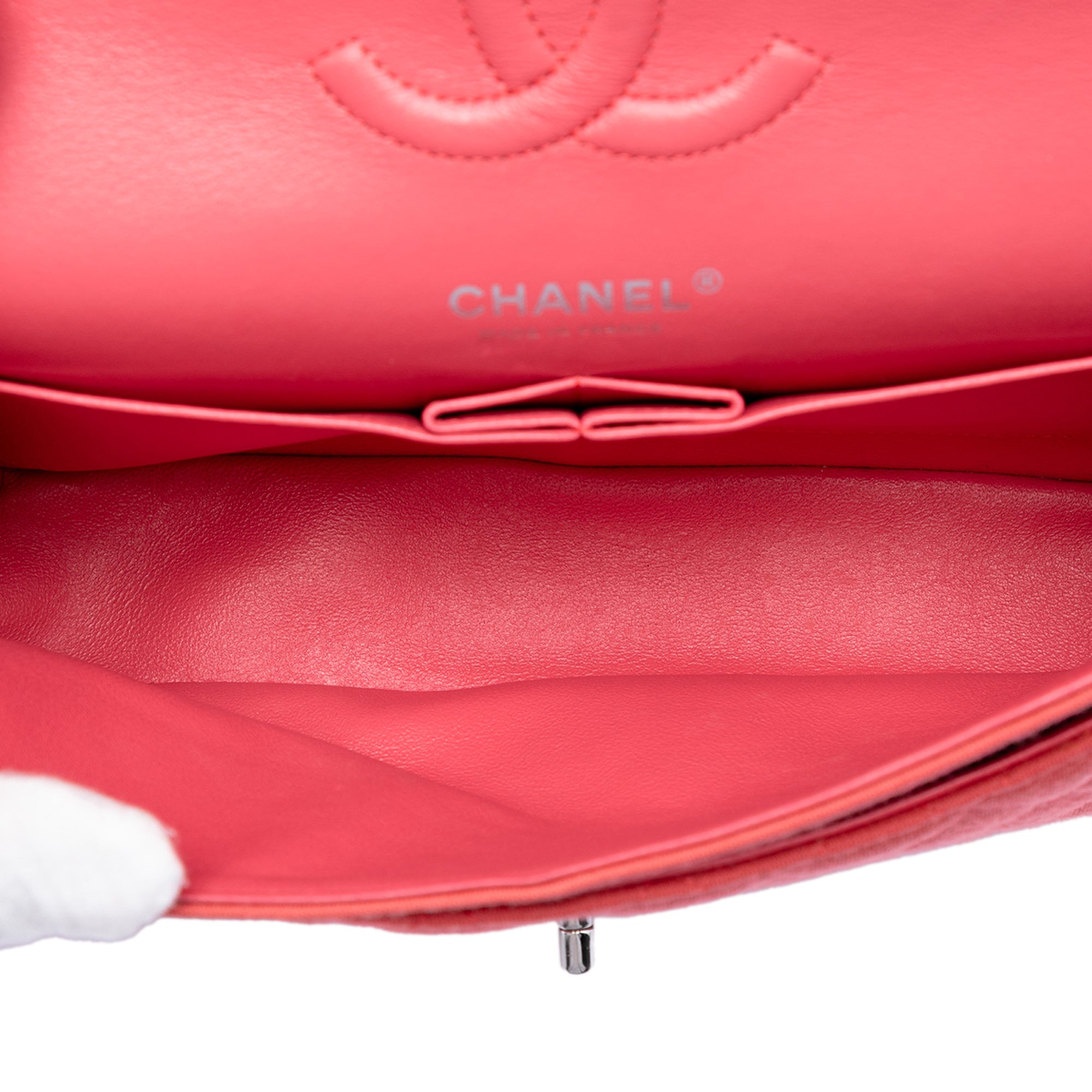 Medium Classic Jersey Double Flap - Image 4