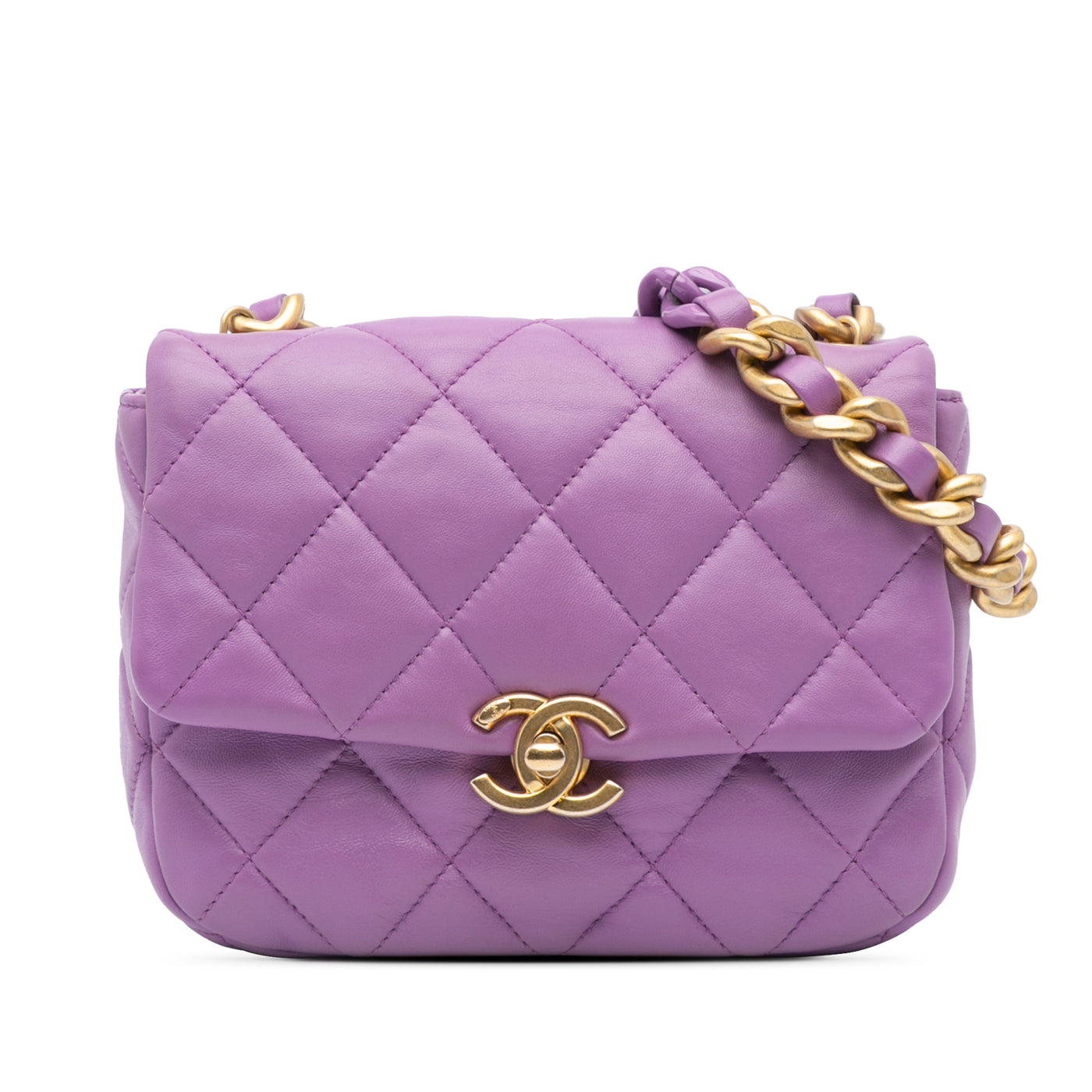 Mini Quilted Lambskin Candy Chain Flap - Image 1