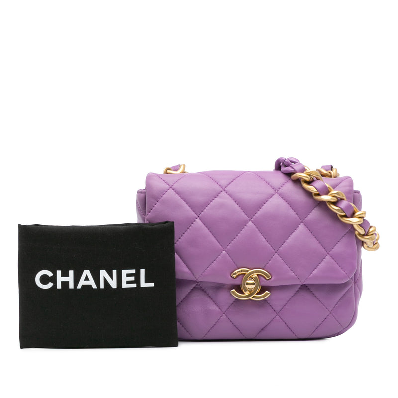 Mini Quilted Lambskin Candy Chain Flap - Image 10