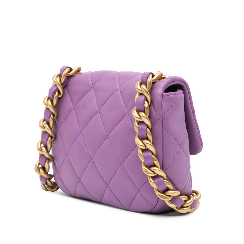 Mini Quilted Lambskin Candy Chain Flap - Image 2