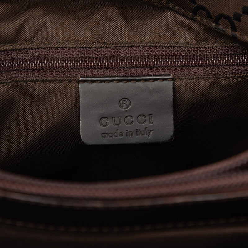 GG Nylon Bamboo Satchel - Image 5