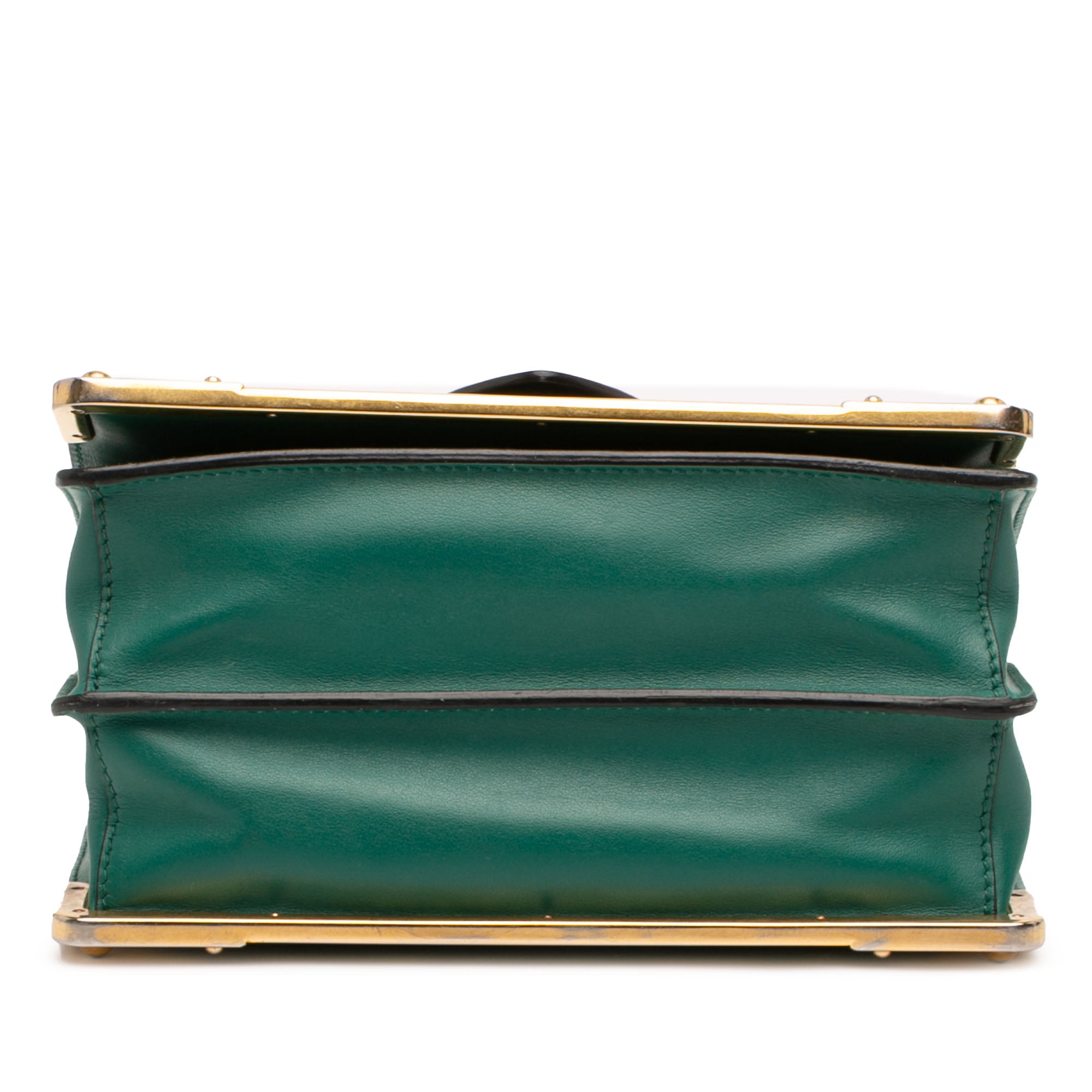 Saffiano Trimmed City Calf Crystal Cahier Crossbody - Image 3
