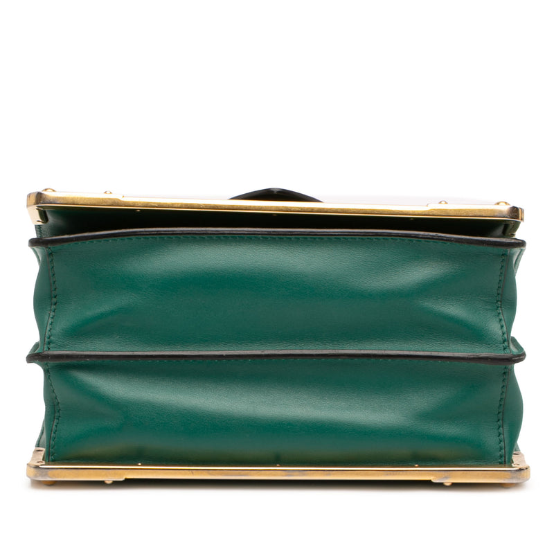 Saffiano Trimmed City Calf Crystal Cahier Crossbody - Image 3