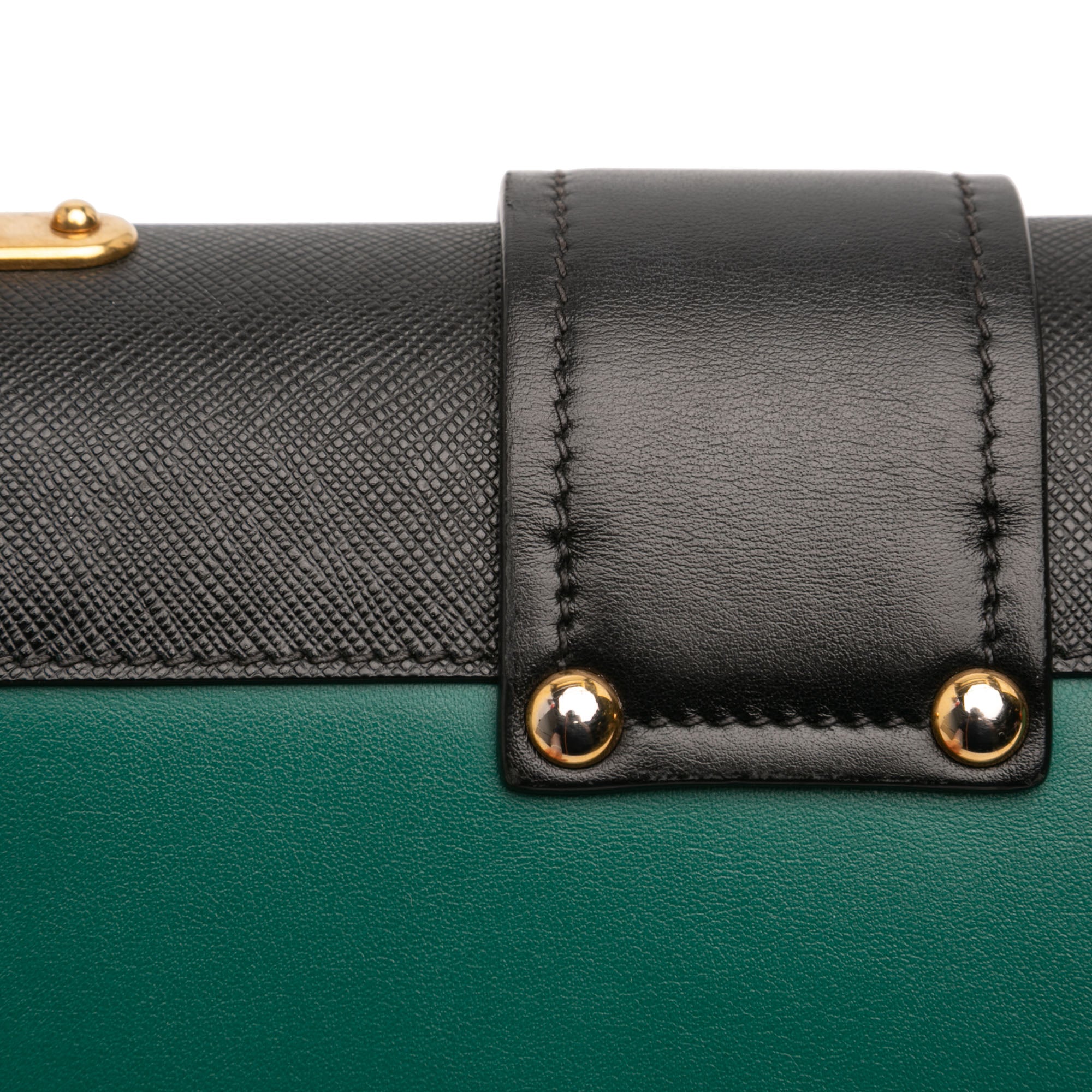 Saffiano Trimmed City Calf Crystal Cahier Crossbody - Image 8
