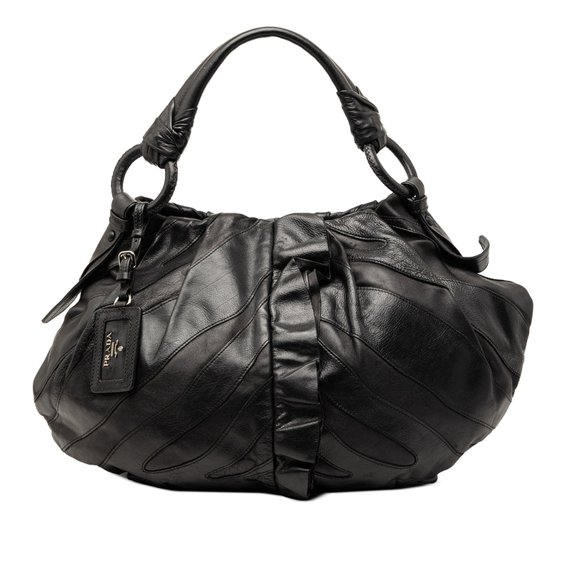 Nappa Mordore Ruffle Hobo