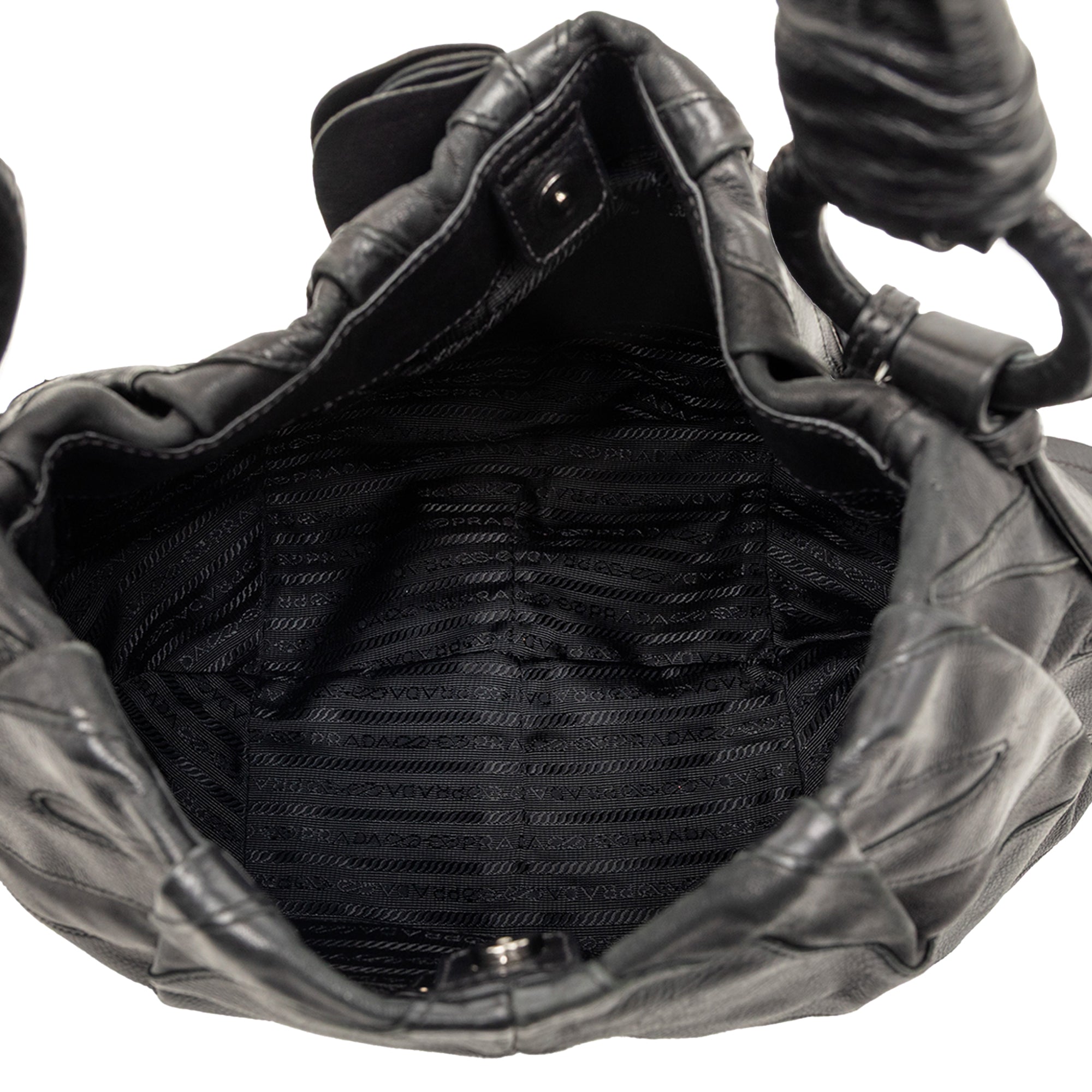 Nappa Mordore Ruffle Hobo - Image 4