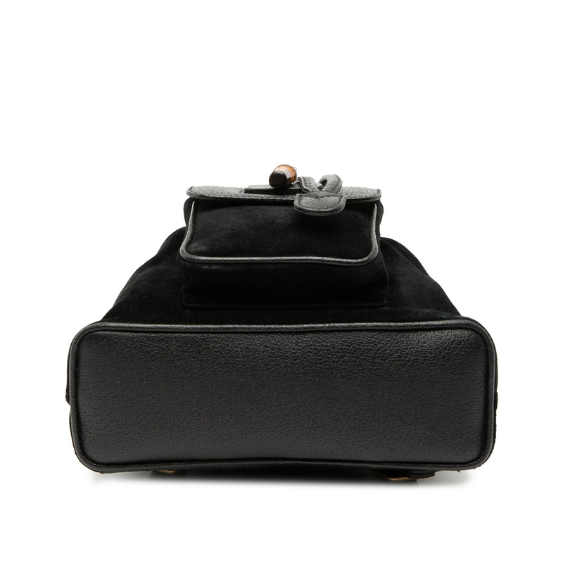 Suede Bamboo Backpack - Image 3