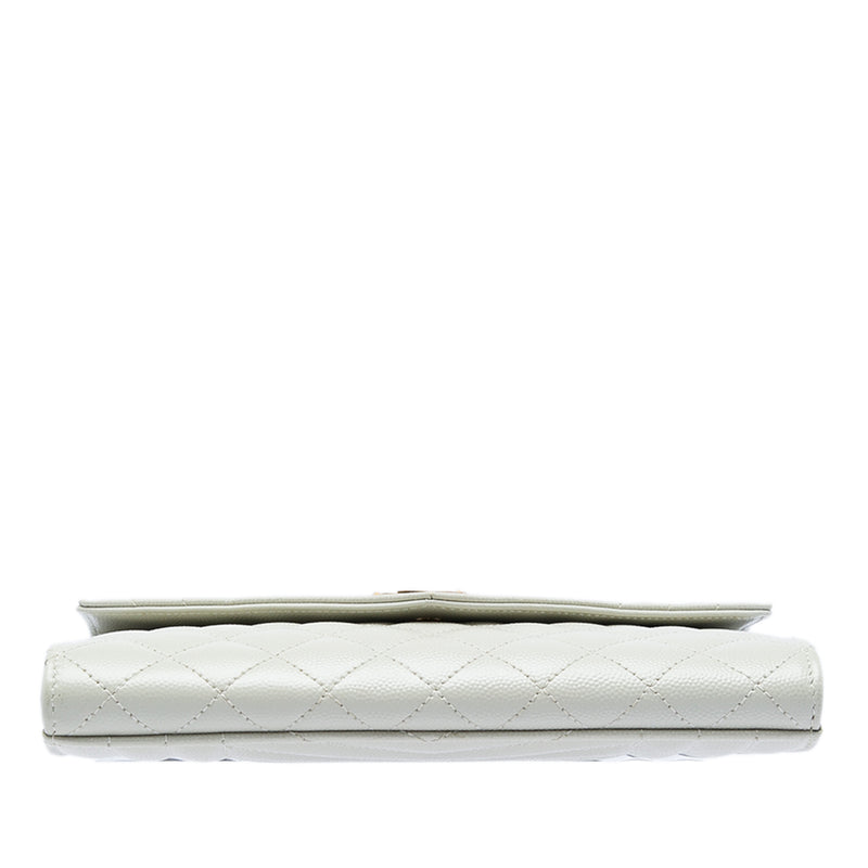 Grain De Poudre Triquilt Monogram Envelope Clutch - Image 3