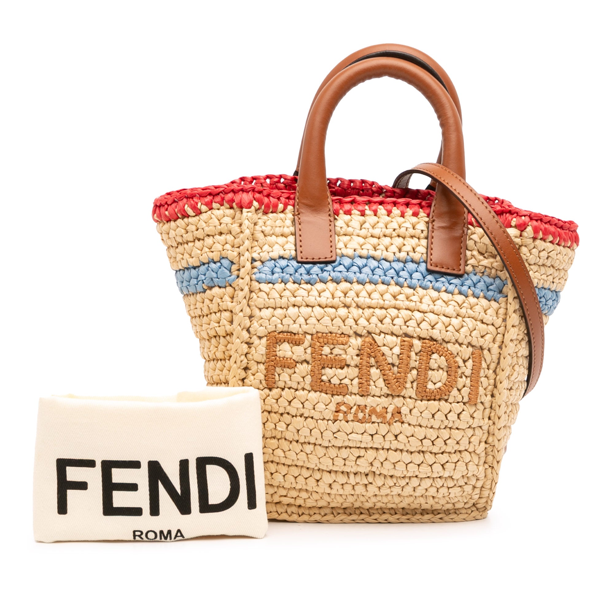 Mini Raffia Soft Sunshine Shopper Tote - Image 10