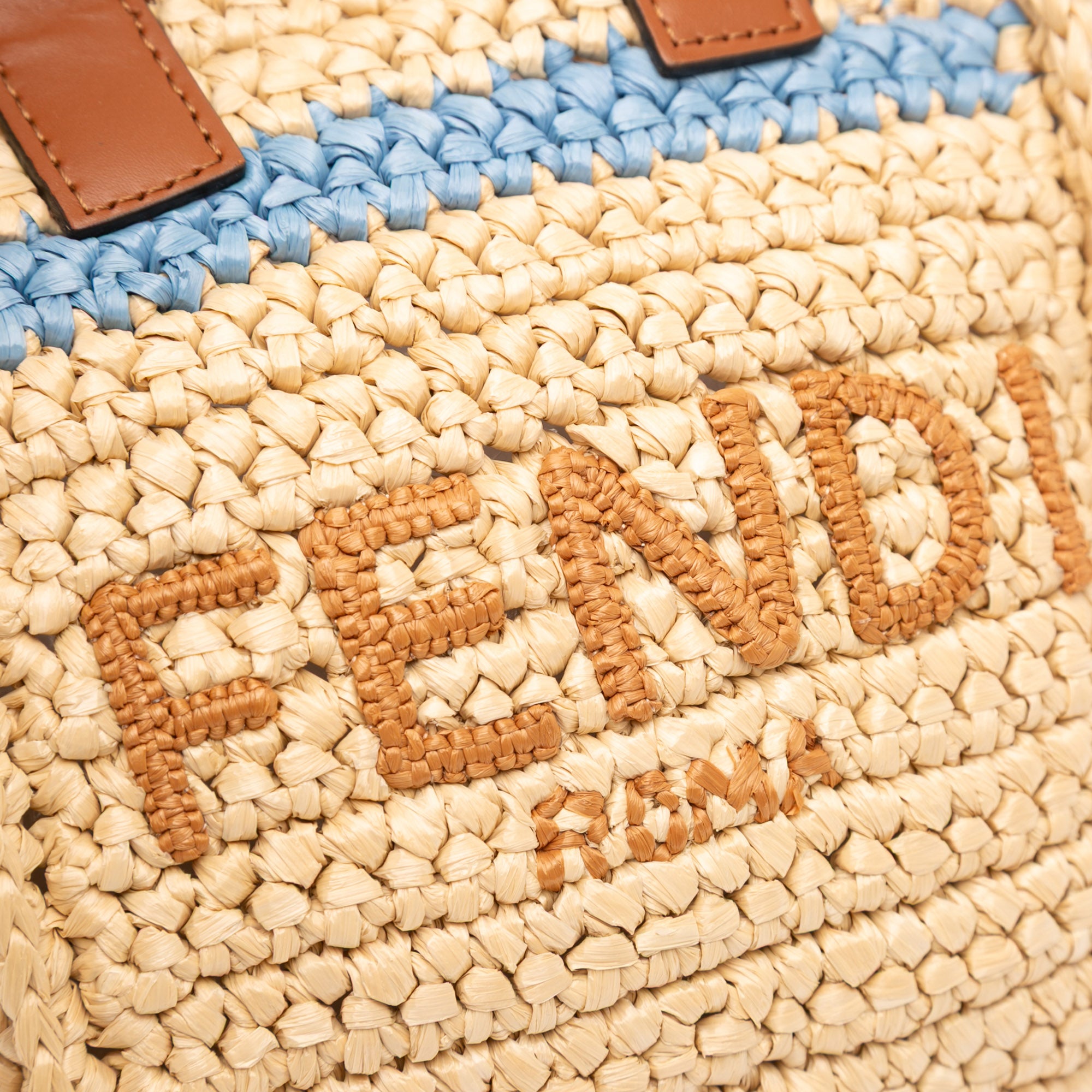 Mini Raffia Soft Sunshine Shopper Tote - Image 7