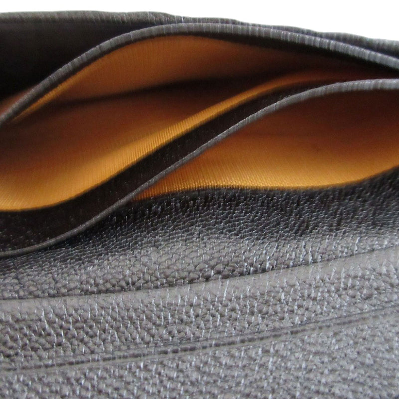Leather Doppio Tondo Bifold Long Wallet - Image 4