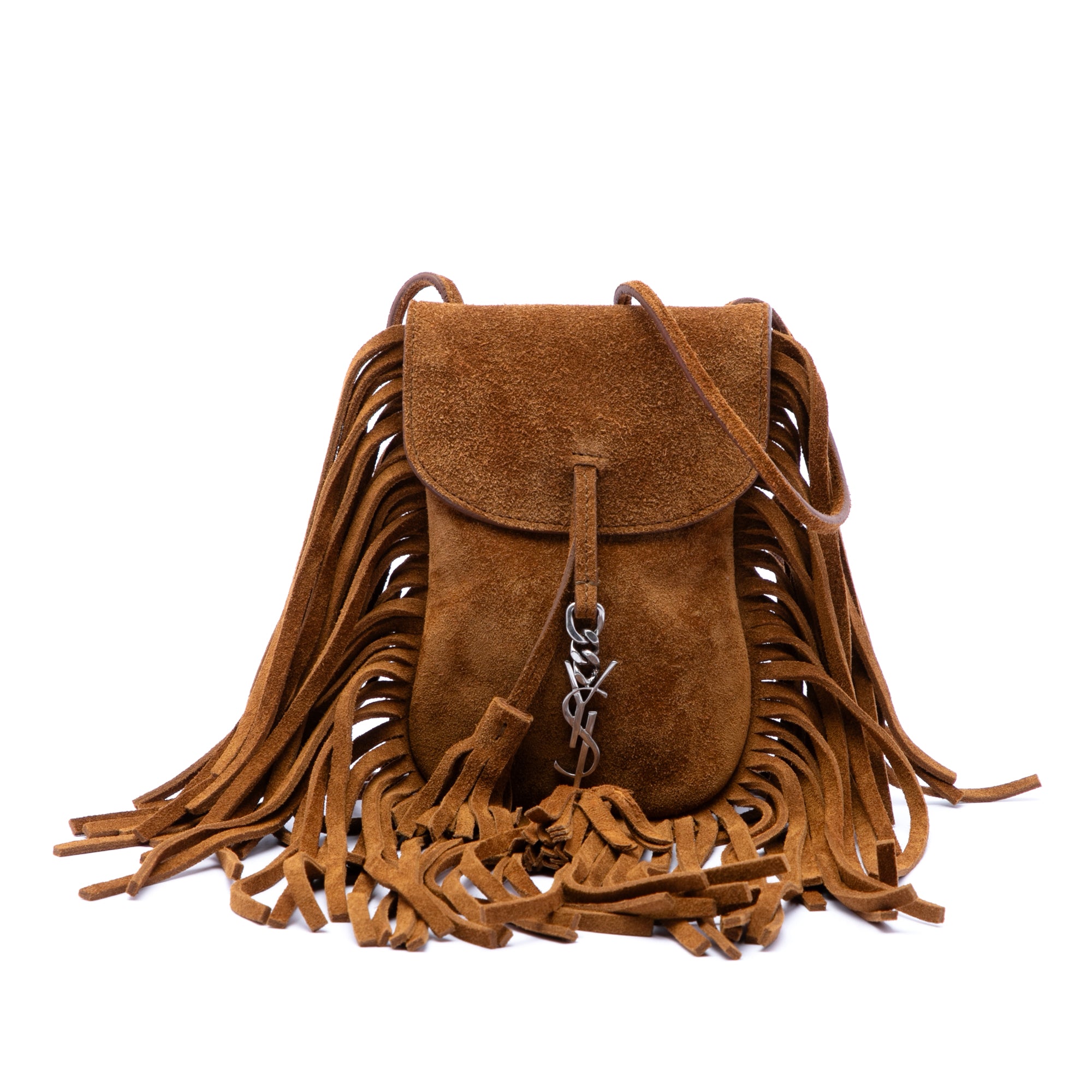 Toy Suede Anita Fringed Crossbody - Image 1