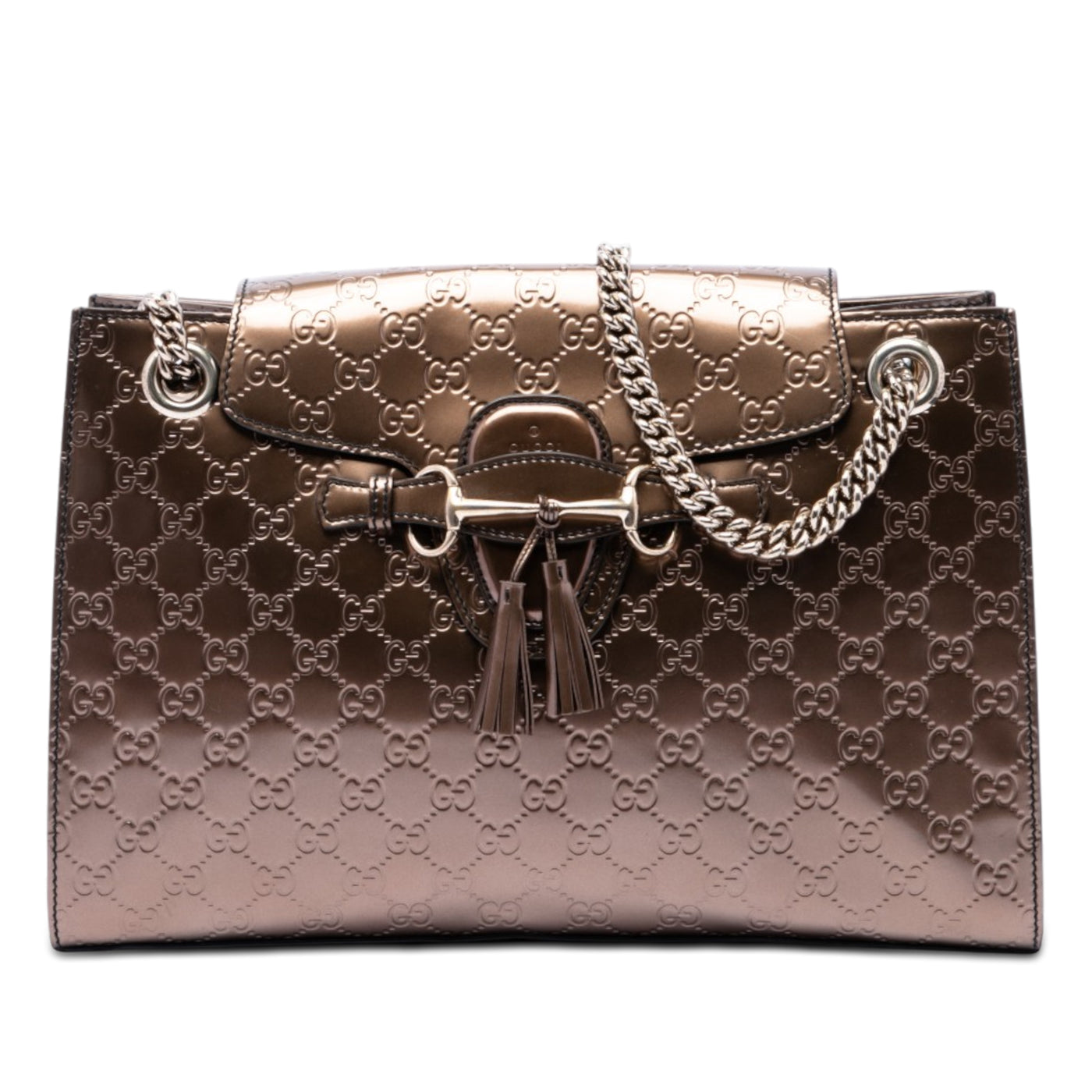 Large Guccissima Emily Shoulder Bag - Image 1