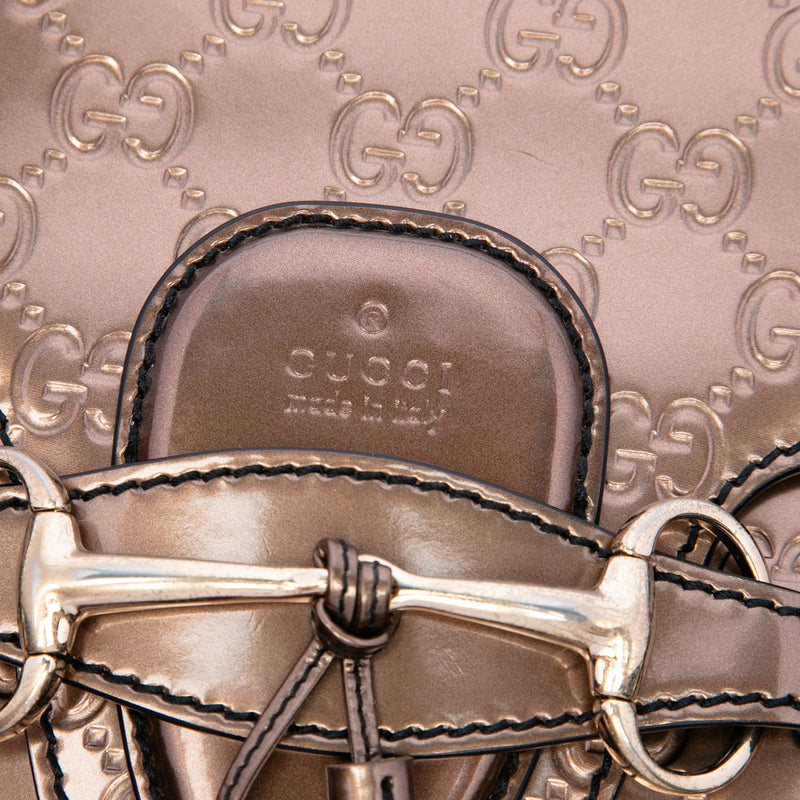 Large Guccissima Emily Shoulder Bag - Image 5