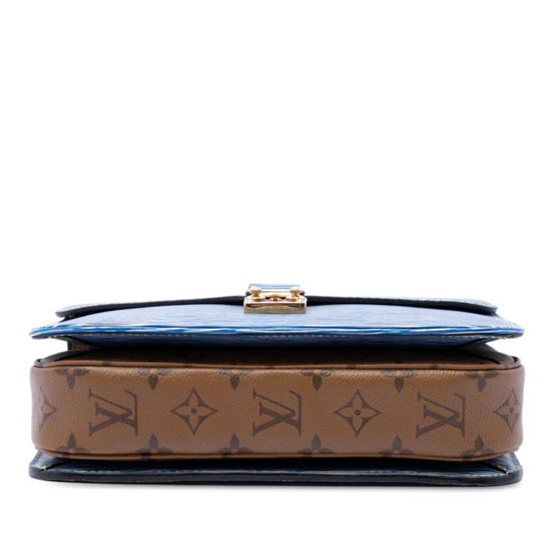 Epi Denim and Reverse Monogram Pochette Metis - Image 3