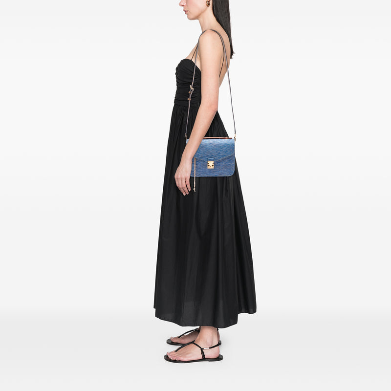 Epi Denim and Reverse Monogram Pochette Metis - Image 6