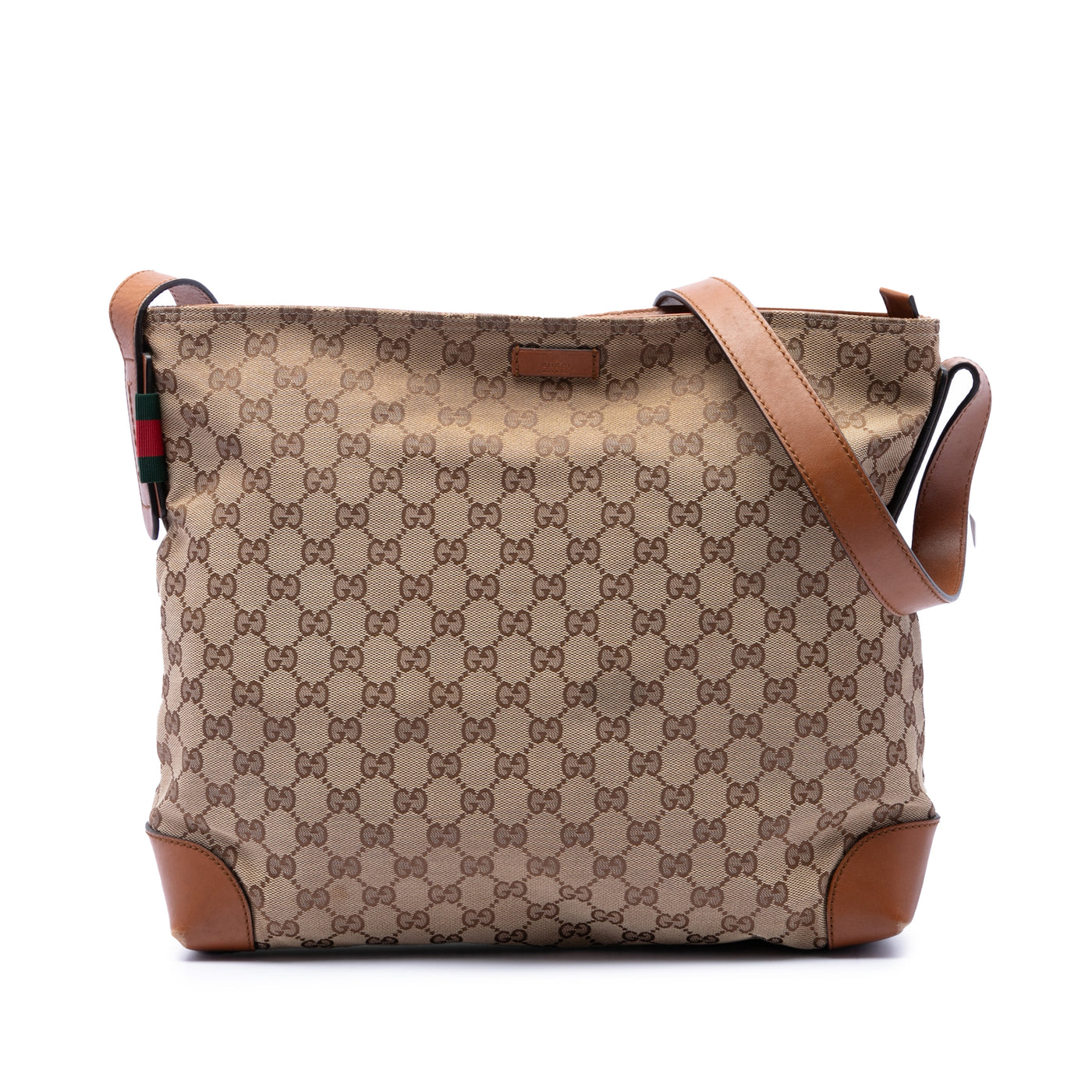 GG Canvas Web Crossbody - Image 1