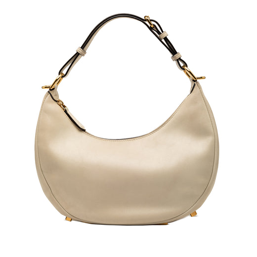 Small Leather Fendigraphy Hobo - Image 1