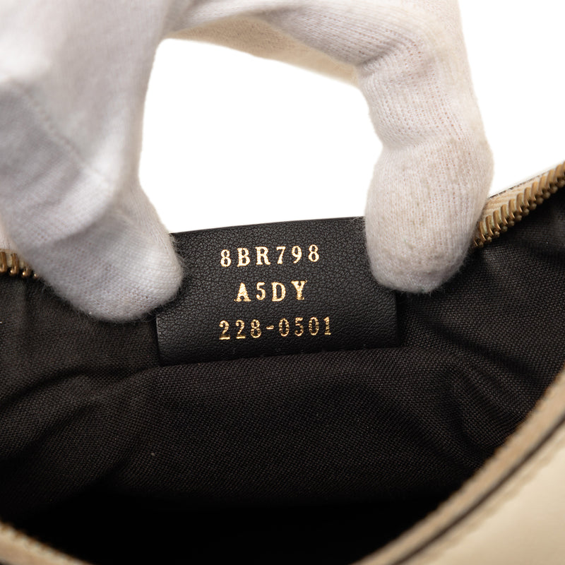 Small Leather Fendigraphy Hobo - Image 6