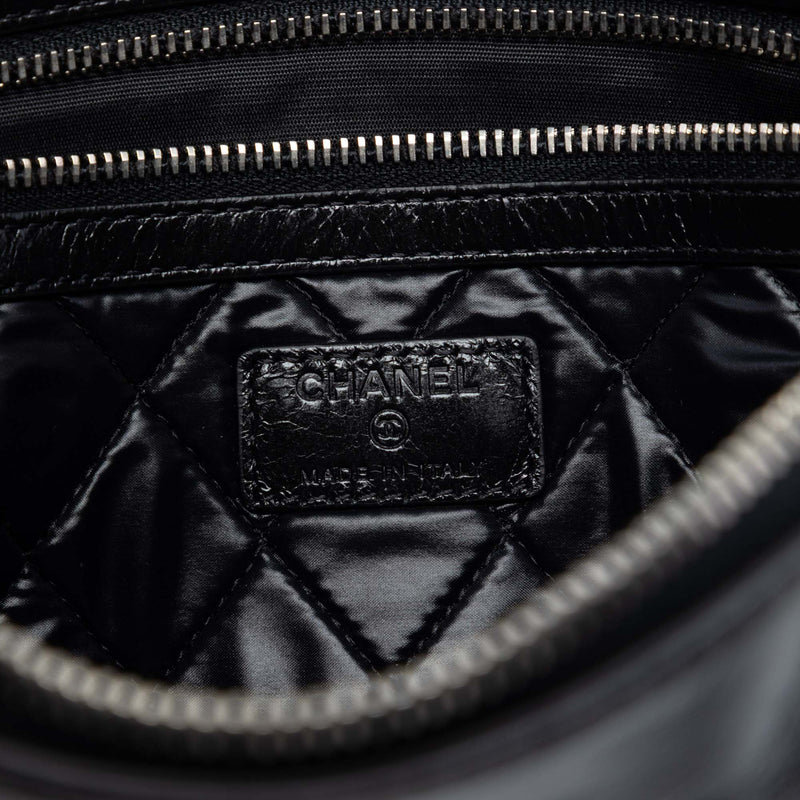 Distressed Calfskin Je Ne Suis Pas En Solde Clutch - Image 5