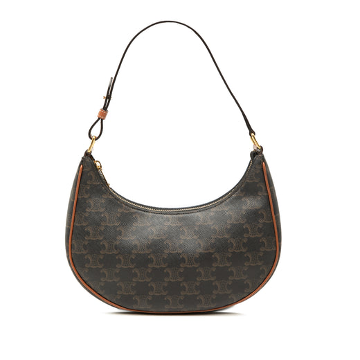Triomphe Coated Canvas Ava Shoulder Bag - Image 1