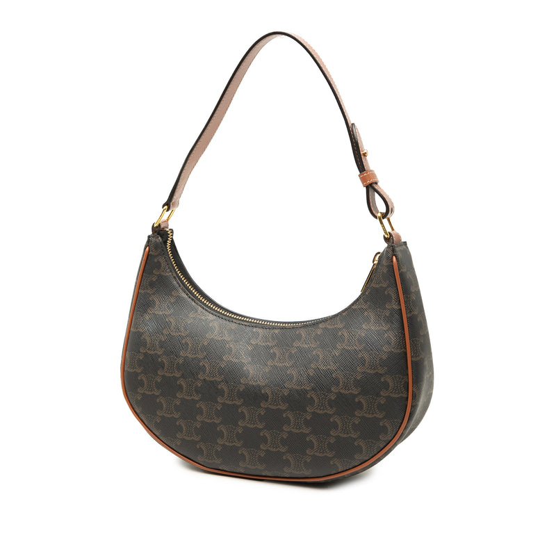Triomphe Coated Canvas Ava Shoulder Bag - Image 2