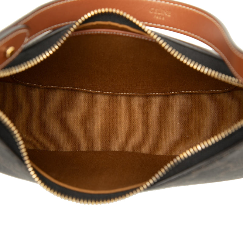 Triomphe Coated Canvas Ava Shoulder Bag - Image 4