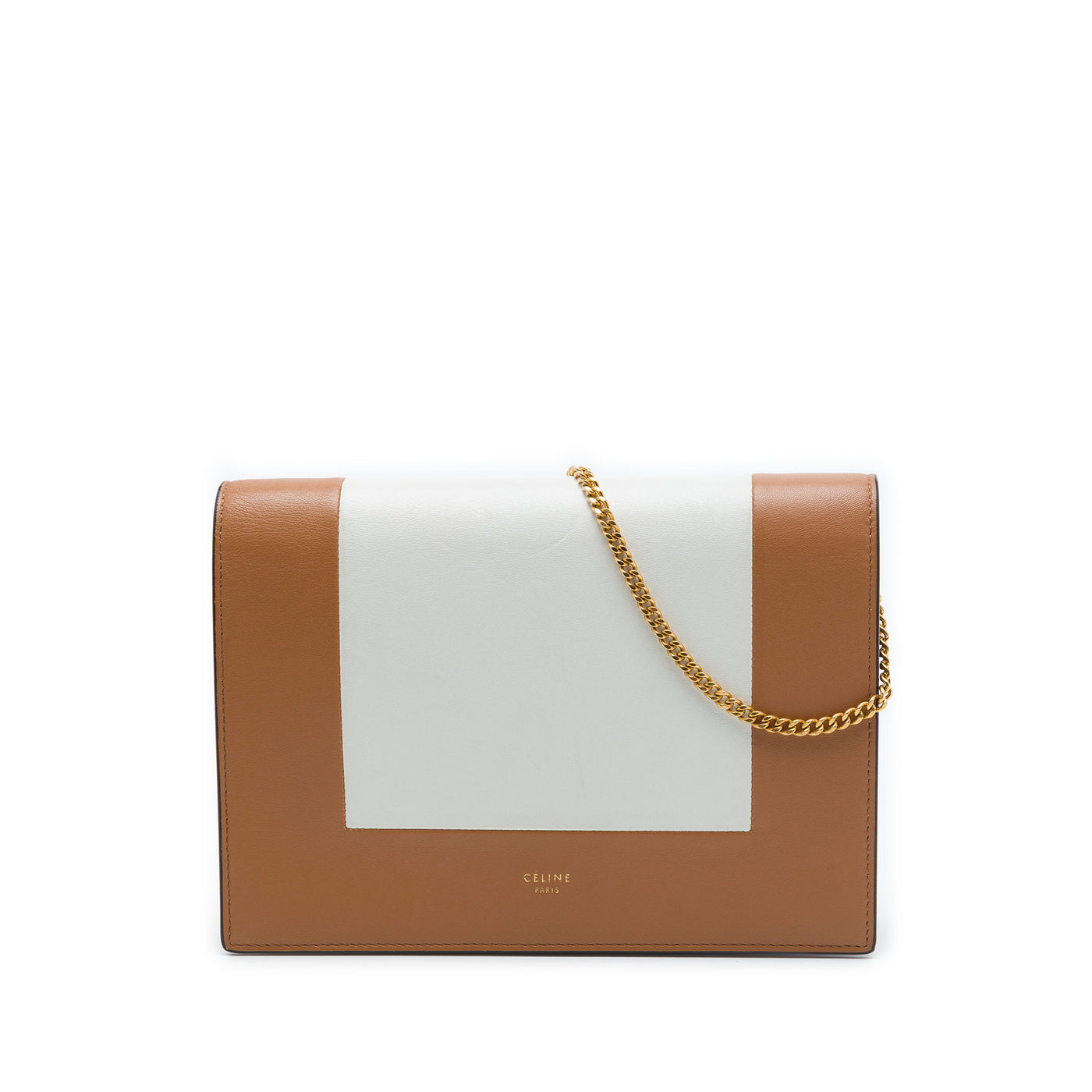 Leather Frame Wallet on Chain - Image 1