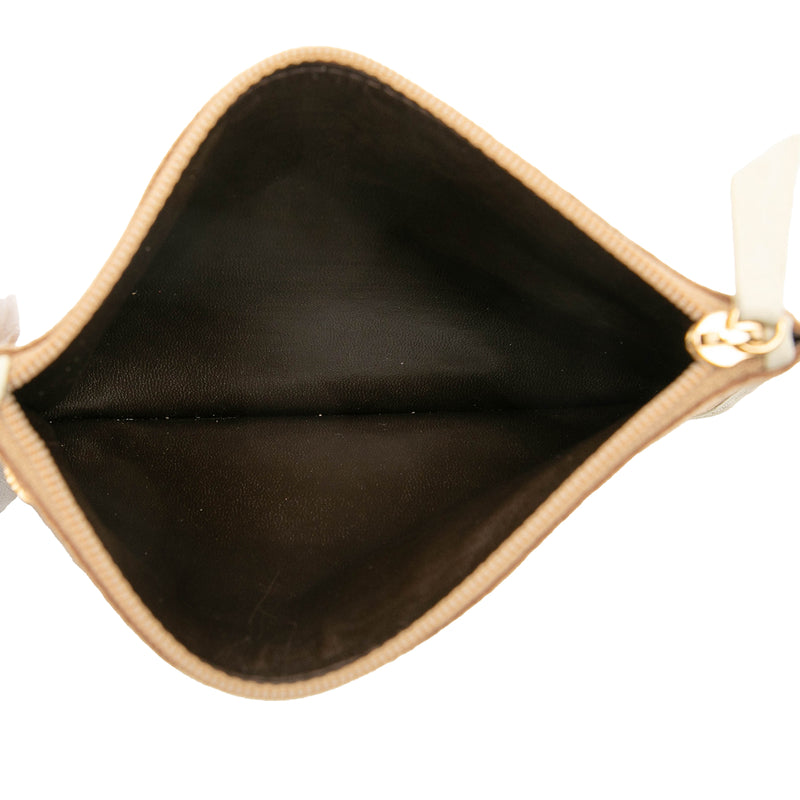 Suede Anagram Flat Pouch - Image 4