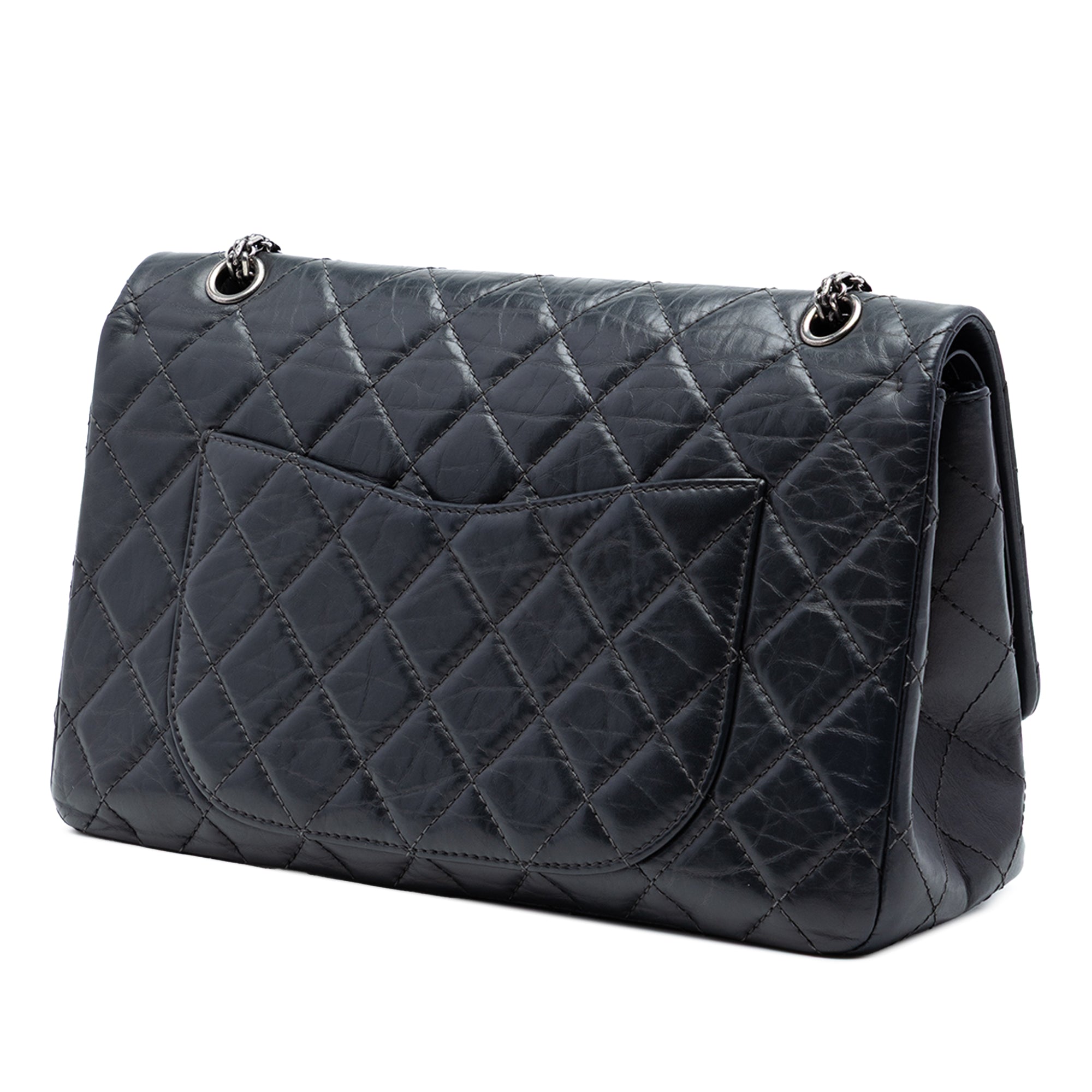 Quilted Aged Calfskin Reissue 2.55 Double Flap 227 - Image 2