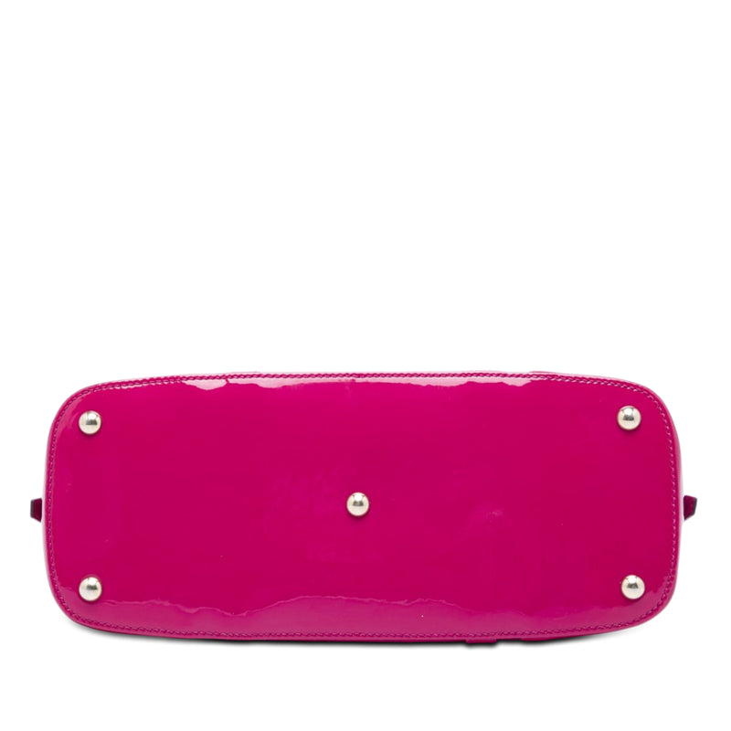 Small Microguccissima Patent Nice Dome Satchel - Image 3