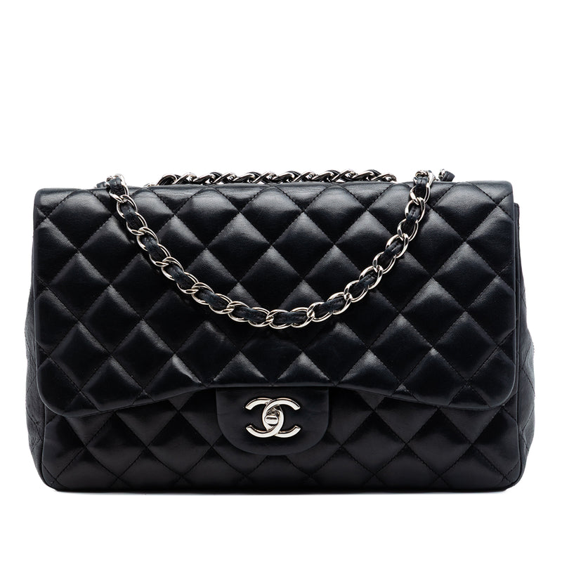 Jumbo Classic Lambskin Single Flap