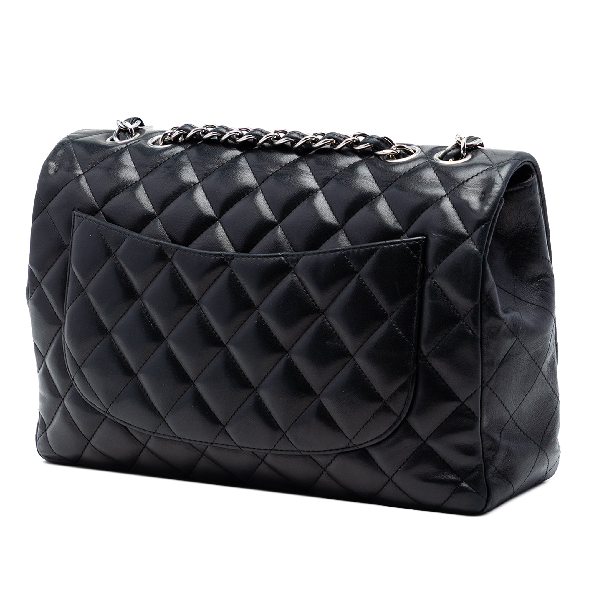 Jumbo Classic Lambskin Single Flap - Image 2