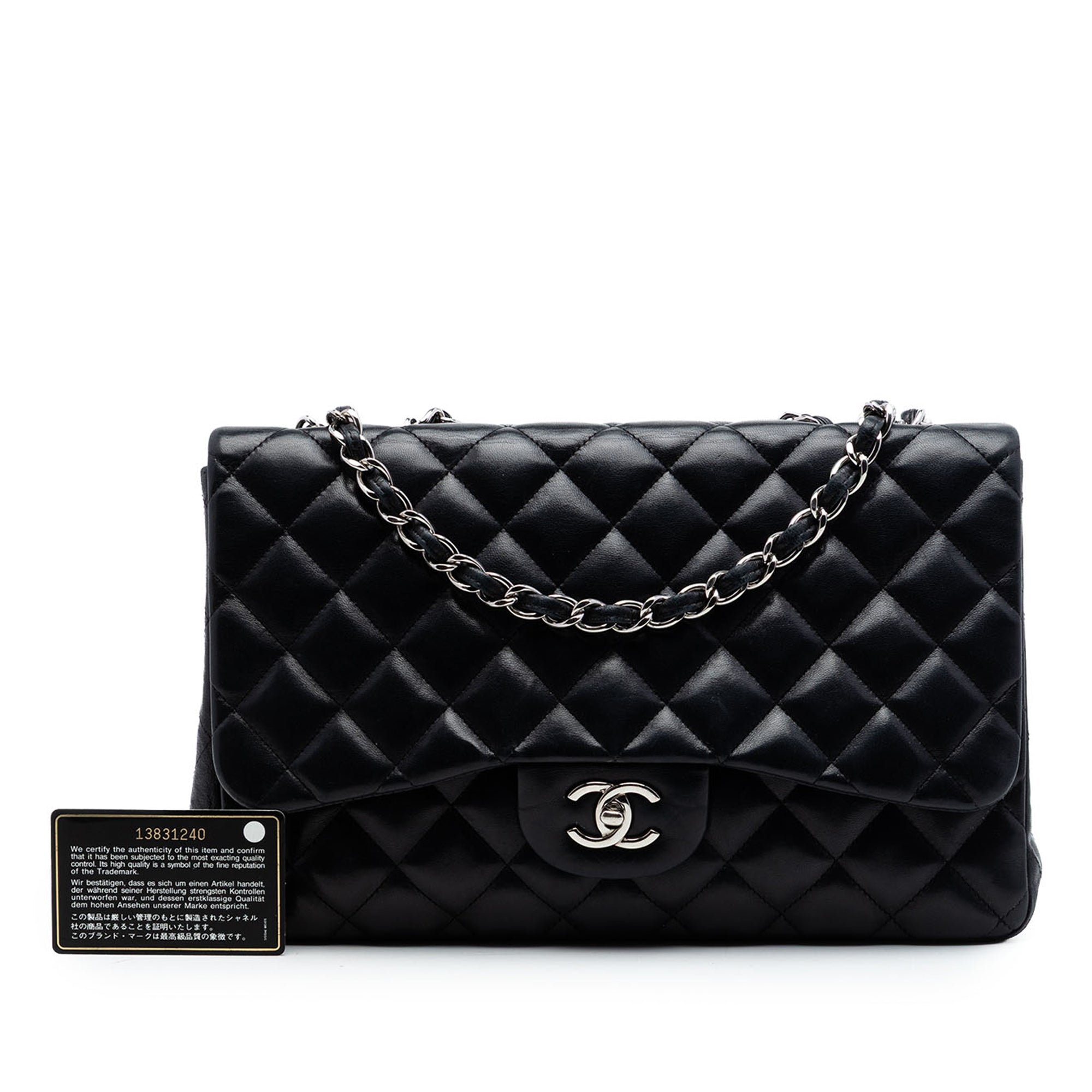 Jumbo Classic Lambskin Single Flap - Image 7